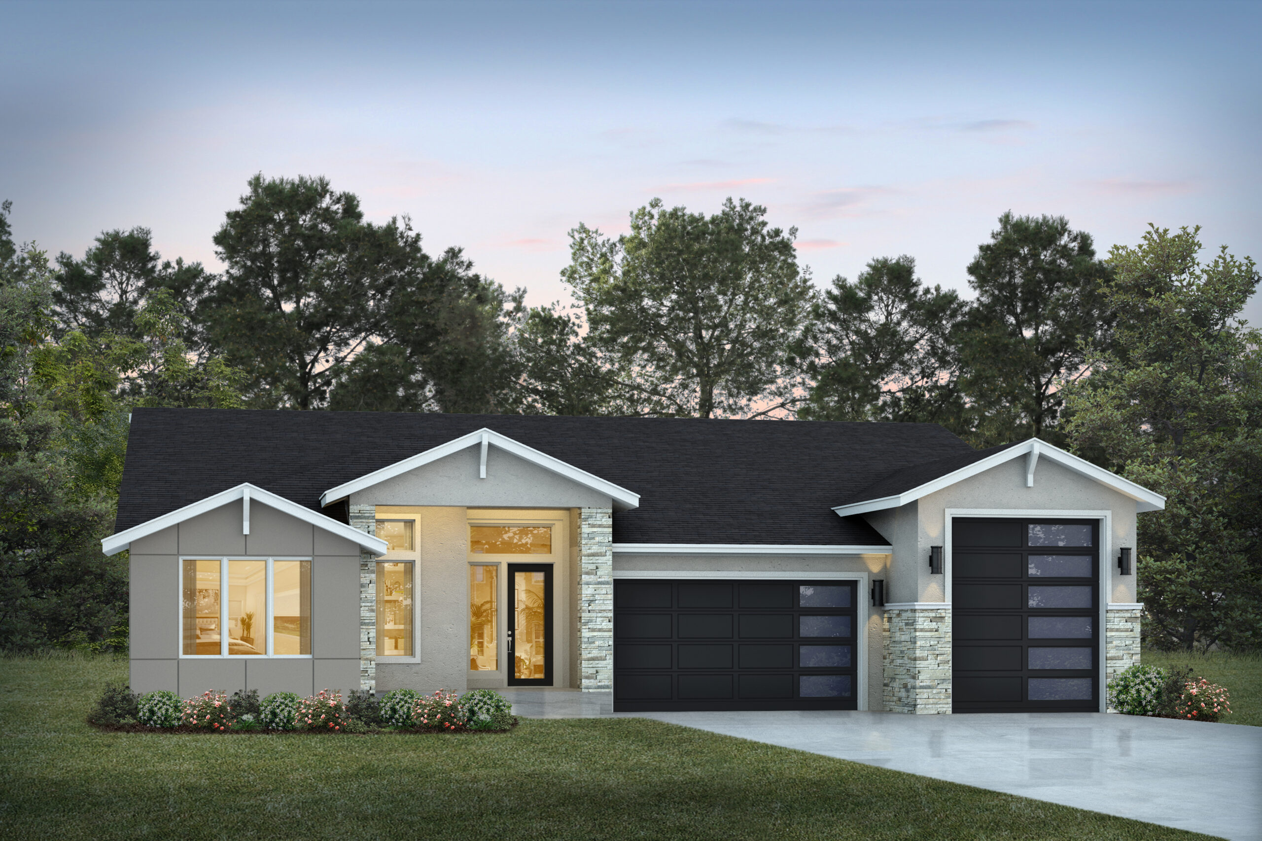 2850 - Rendering - D - 2C + RV - R - Stucco